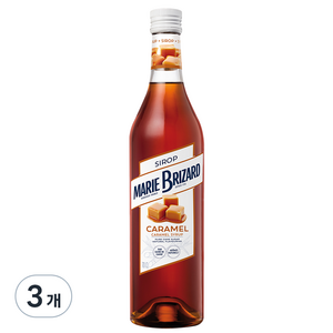 마리브리자드 카라멜 시럽, 700ml, 3개