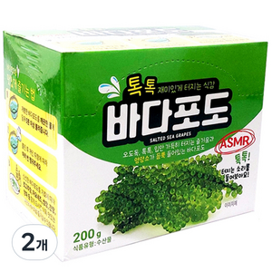 바다포도 10p, 200g, 2개