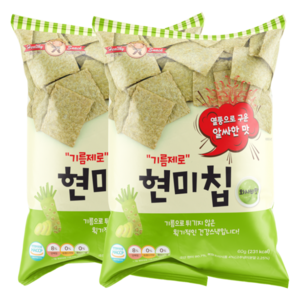 기름제로 현미칩 와사비맛, 60g, 2개