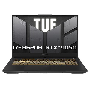 에이수스 2024 TUF 게이밍 F17 코어i7 인텔 13세대 지포스 RTX 4050, 메카 그레이, 1TB, 32GB, Win11 Home, FX707VU-HX107