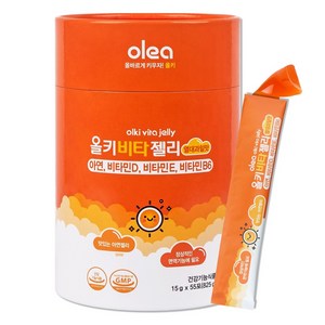 올레아 올키 비타 젤리 아연 열대과일맛 55p, 825g, 1개