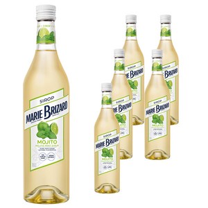 마리브리자드 모히또민트 시럽, 700ml, 6개