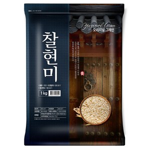 오리지널그레인 찰현미, 1kg, 1개