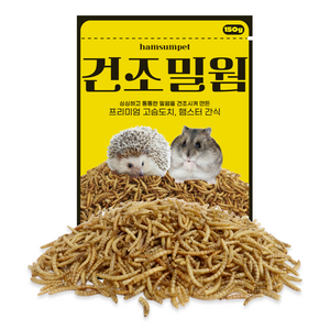 햄슴펫 건조밀웜 고슴도치 햄스터 간식, 150g, 1개