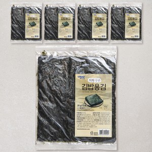 바다원 직화 구운 김밥용김 10개입, 5개, 20g
