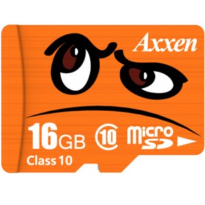 액센 프리미엄 Class10 UHS-1 캐릭터 mico SD 카드, 16GB, 1개