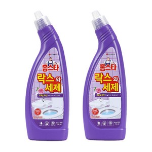 홈스타 락스와세제 후로랄파인, 750ml, 2개