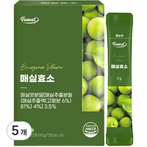 퍼니트 매실효소 30p, 90g, 5개