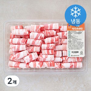 목우촌 한돈 대패 삼겹살 구이용 (냉동), 800g, 2개