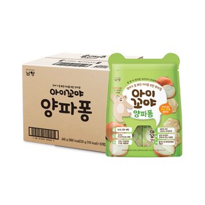 아이꼬야 양파퐁 유아과자 30g, 8개, 양파