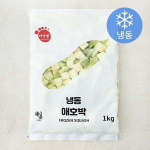 마당발 애호박 다이스 (냉동), 1kg, 1개