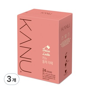 카누 돌체 라떼, 17g, 24개입, 3개