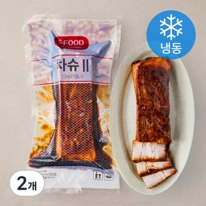 에쓰푸드 통삼겹 차슈 (냉동), 700g, 2개