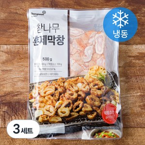 동원홈푸드 참나무 훈제막창 400g + 소스 100g (냉동), 3세트