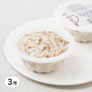 베이비본죽 한우 무 진밥 완료기, 200g, 3개