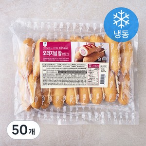 키큰아이 오리지널 찰 핫도그 (냉동), 50g, 50개