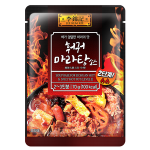 이금기 훠궈 마라탕 소스 2단계, 70g, 1개