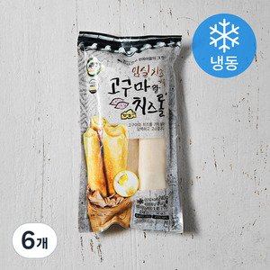 임실치즈 가득 고구마랑 치즈롤 (냉동), 240g, 6개