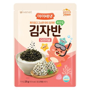 아이배냇 김자반 오리지널, 25g, 1개