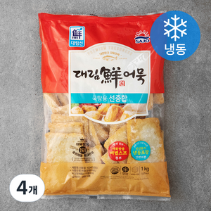 대림선 어묵 선종합1000 (냉동), 1kg, 4개