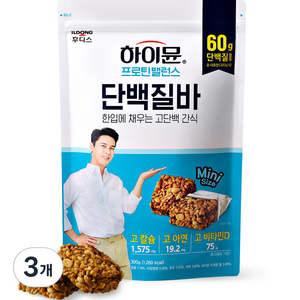 하이뮨 프로틴 밸런스 단백질바, 300g, 3개