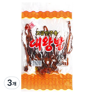 삼호식품 대왕발 조미오징어, 35g, 3개