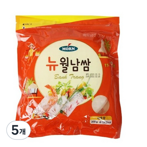 MORN 뉴 월남쌈 원형, 300g, 5개