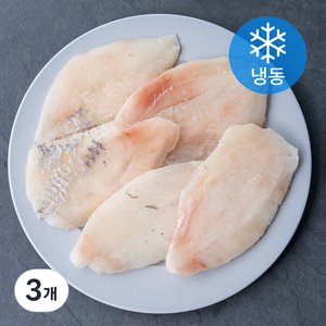 해슬로 달고기 순살 (냉동), 500g(100g내외*4-5팩), 3개