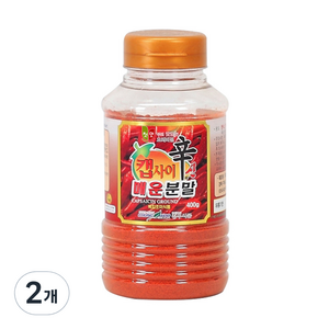 첫맛 캡사이신 분말, 400g, 2개