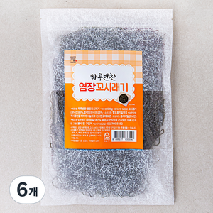 주일 하루반찬 염장꼬시래기, 500g, 6개