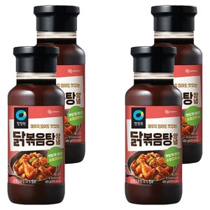 청정원 닭볶음탕양념, 480g, 4개