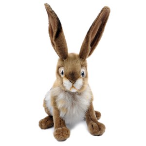 한사토이 동물인형 3584 잭래빗3 Black Tail Jack Rabbit, 30cm, 갈색, 1개