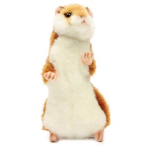 한사토이 동물인형 3739 햄스터1 Standing Hamster, 15cm, 갈색, 1개