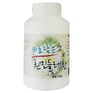 NK협동조합 흰민들레환, 1개, 120g