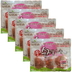 수제치킨 강아지 건조간식 150g, 고구마치킨, 5개