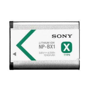 소니 카메라 및 액션캠용 대용량 배터리, NP-BX1, 1개