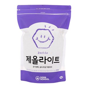 소다스쿨 탈취제 제올라이트 실내탈취제 리필, 1kg, 1개