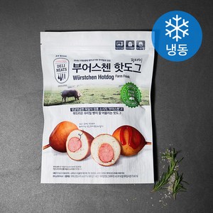 존쿡 델리미트 팜프레시 부어스첸 핫도그 6개입 (냉동), 300g, 1개