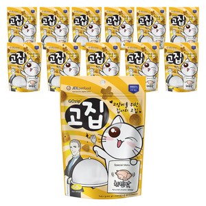 고집 고양이 간식, 치킨, 60g, 12개