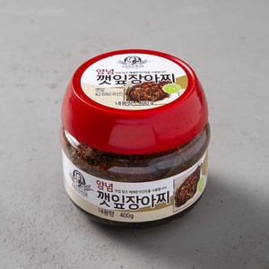 순창문옥례식품 양념 깻잎장아찌, 400g, 1개