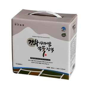 마리농장 강화 사자발 약쑥 진액 건강즙, 1.12L, 1박스