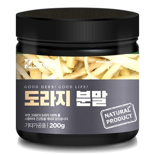 조은약초 도라지 분말, 1개, 200g