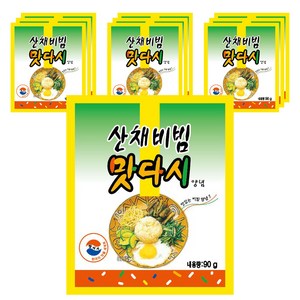 산채비빔 맛다시 양념, 90g, 10개