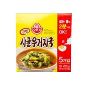 오뚜기 간편 사골 우거지국 5p, 50g, 1개