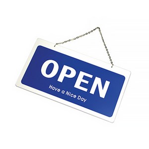 아트사인 포멕스 표지판 7801, OPEN / CLOSED, 1개