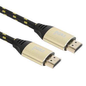 넥시 4K HDMI 메탈 최고급형 케이블 NX971 v2 Fine GOLD, 1개, 2m