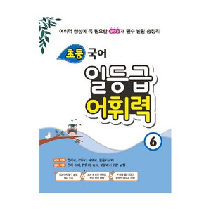 초등 국어 일등급 어휘력 6:어휘력 향상에 꼭 필요한 805개 필수 낱말 총정리, 꿈을담는틀