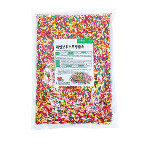 이든타운 레인보우 스프링클스, 1kg, 1개