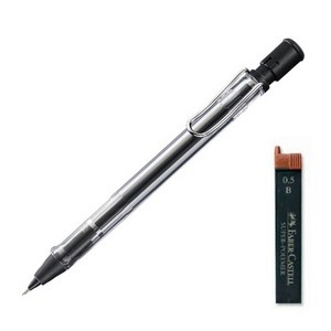 LAMY 사파리 샤프 투명 비스타 + 샤프심 B 랜덤발송, 0.5mm