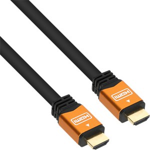 넷메이트 4K HDMI V2.0 골드메탈 케이블 NM-HM05GZ, 1개, 5m